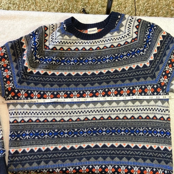 Old Navy fair isle sweater - Picture 2 of 5